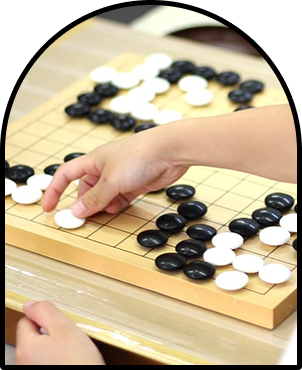 対局レッスンの様子